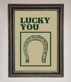Lucky You Framed Wall Art