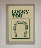 Lucky You Framed Wall Art