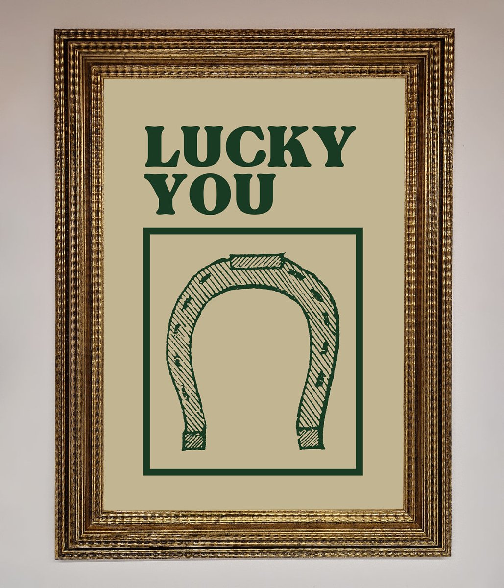 Lucky You Framed Wall Art
