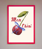 Mon Cheri Cherry Framed Wall Art