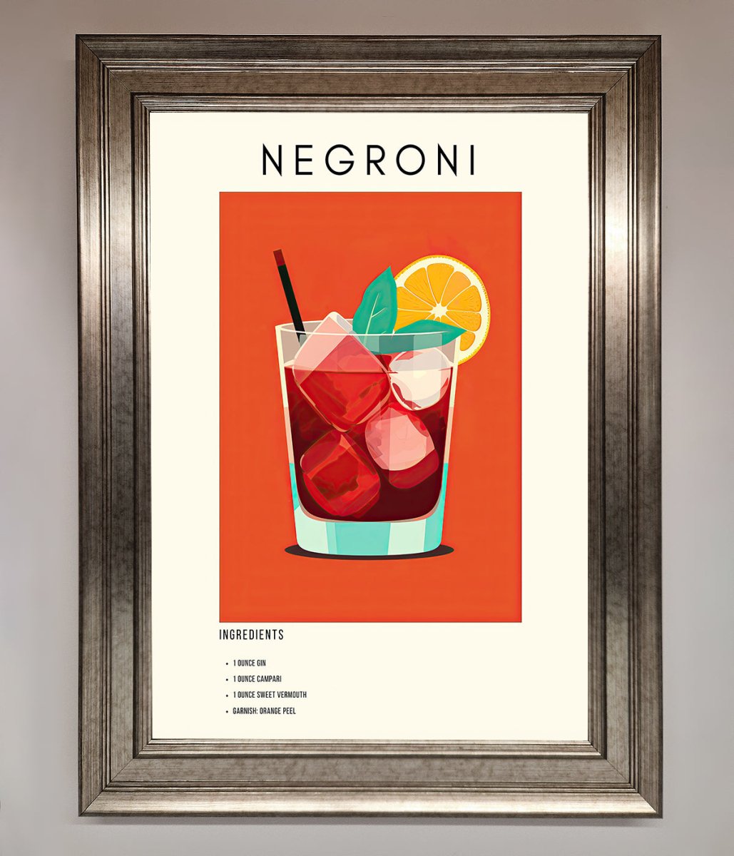 Negroni Framed Wall Art