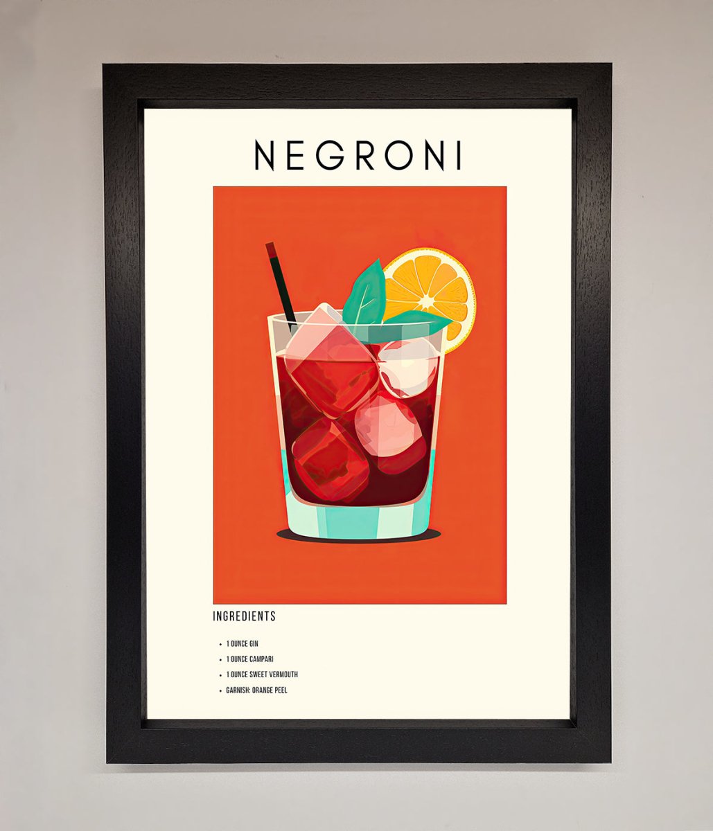 Negroni Framed Wall Art