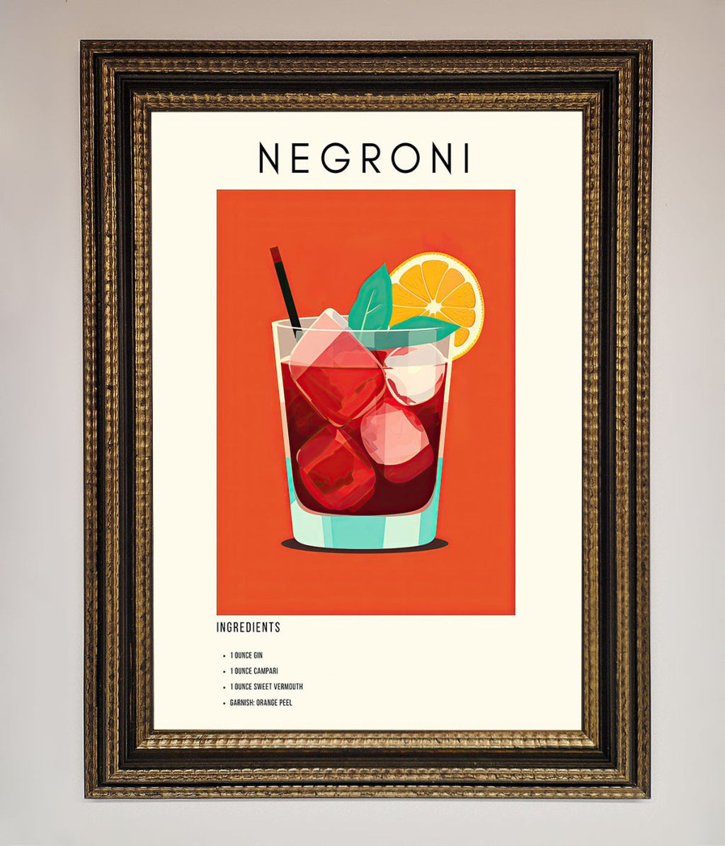 Negroni Framed Wall Art