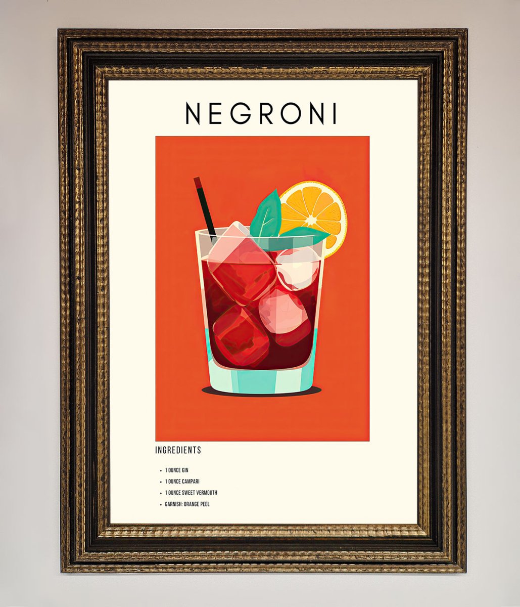 Negroni Framed Wall Art