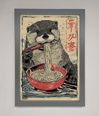 Noodles Otter Framed Wall Art