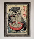 Noodles Otter Framed Wall Art