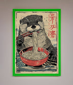 Noodles Otter Framed Wall Art