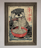 Noodles Otter Framed Wall Art