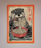Noodles Otter Framed Wall Art