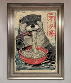Noodles Otter Framed Wall Art