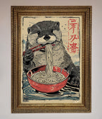 Noodles Otter Framed Wall Art