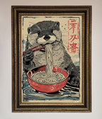 Noodles Otter Framed Wall Art