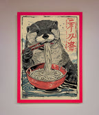 Noodles Otter Framed Wall Art