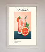 Paloma Cocktail Framed Poster