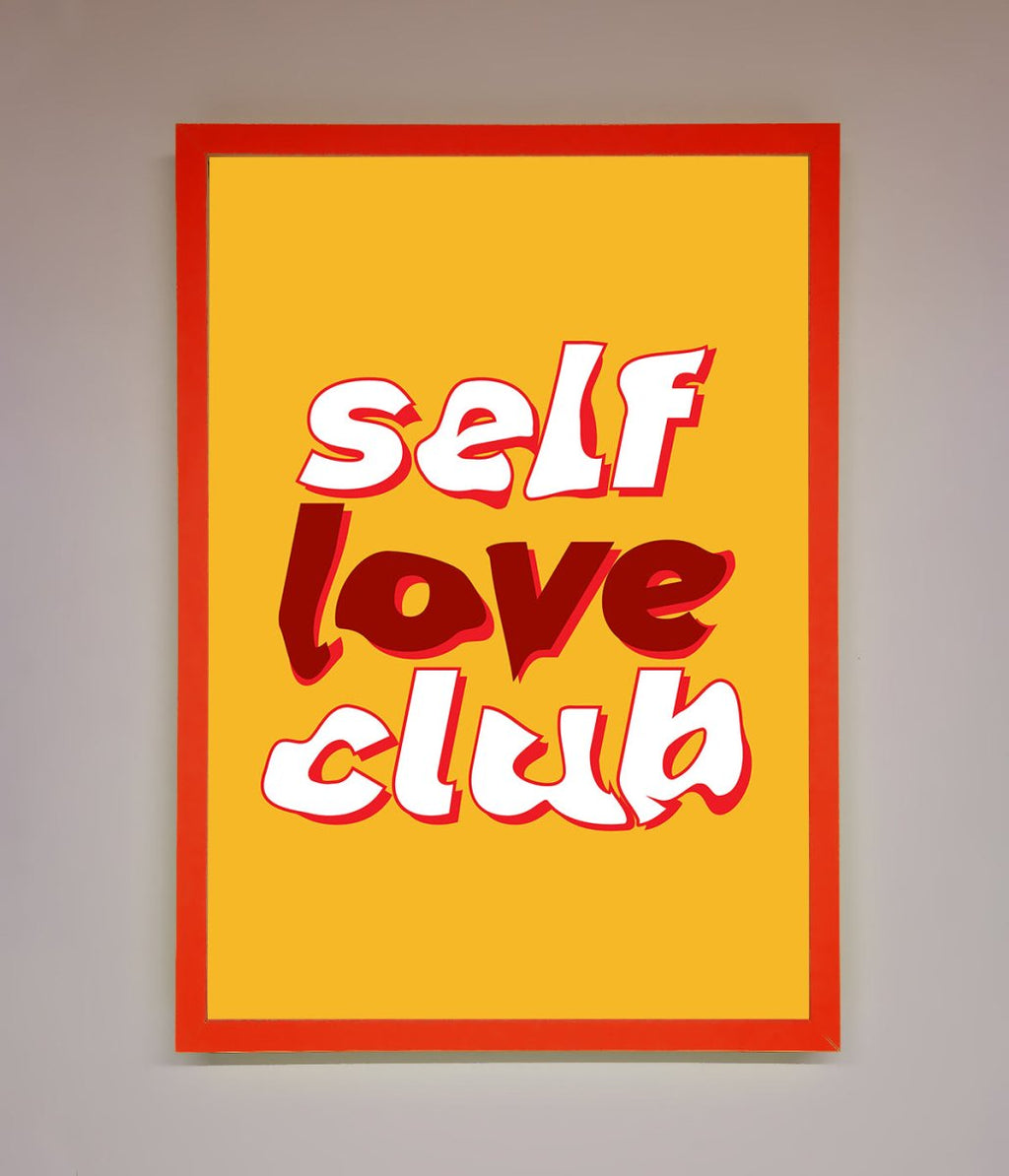 Self Love Club Framed Wall Art