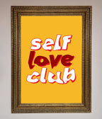 Self Love Club Framed Wall Art