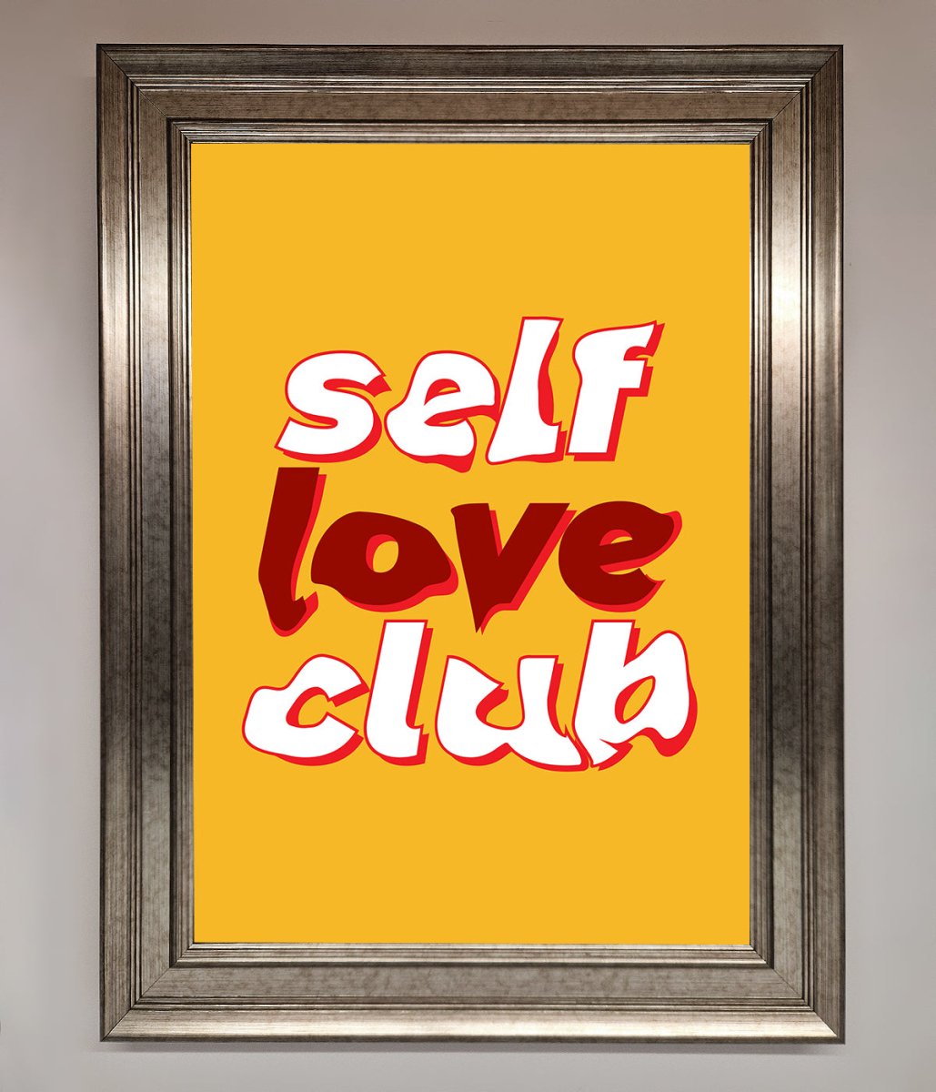Self Love Club Framed Wall Art