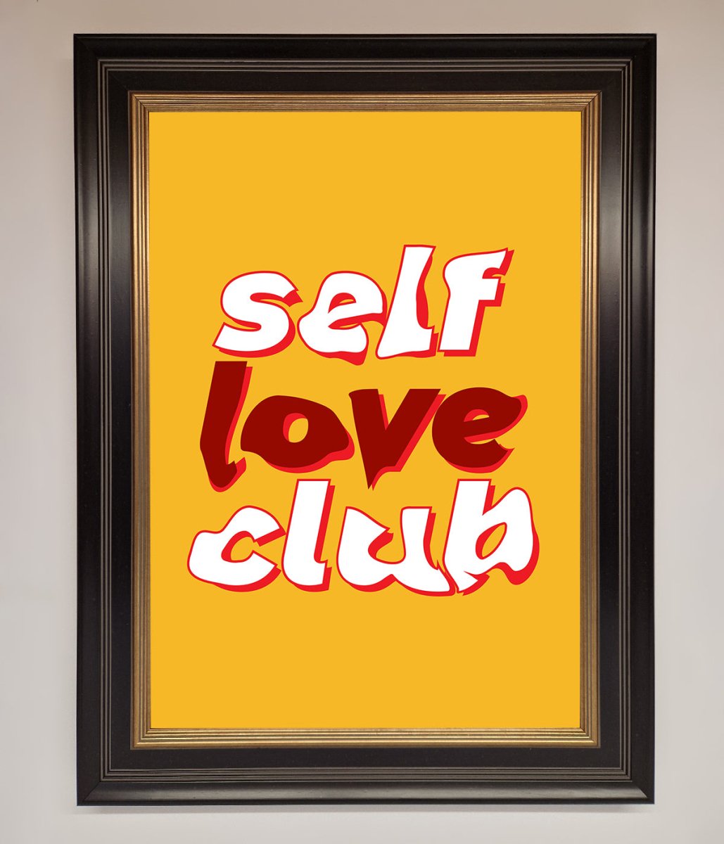 Self Love Club Framed Wall Art