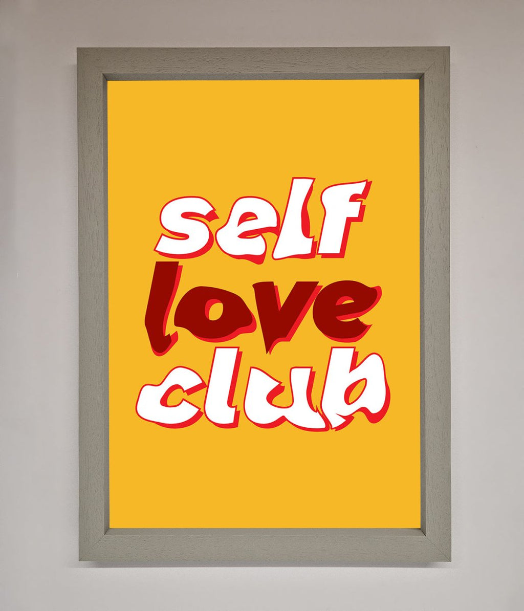 Self Love Club Framed Wall Art