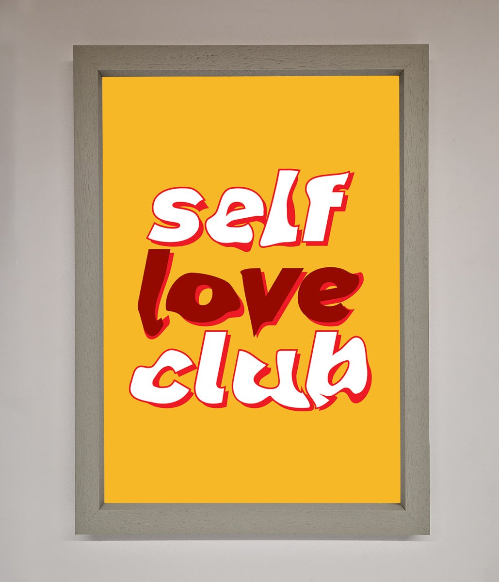 Self Love Club Framed Wall Art