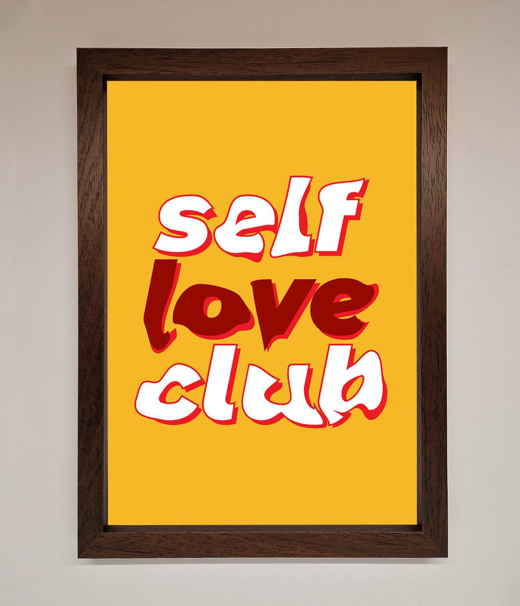 Self Love Club Framed Wall Art