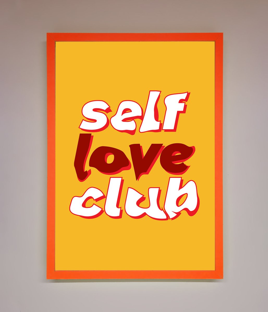 Self Love Club Framed Wall Art