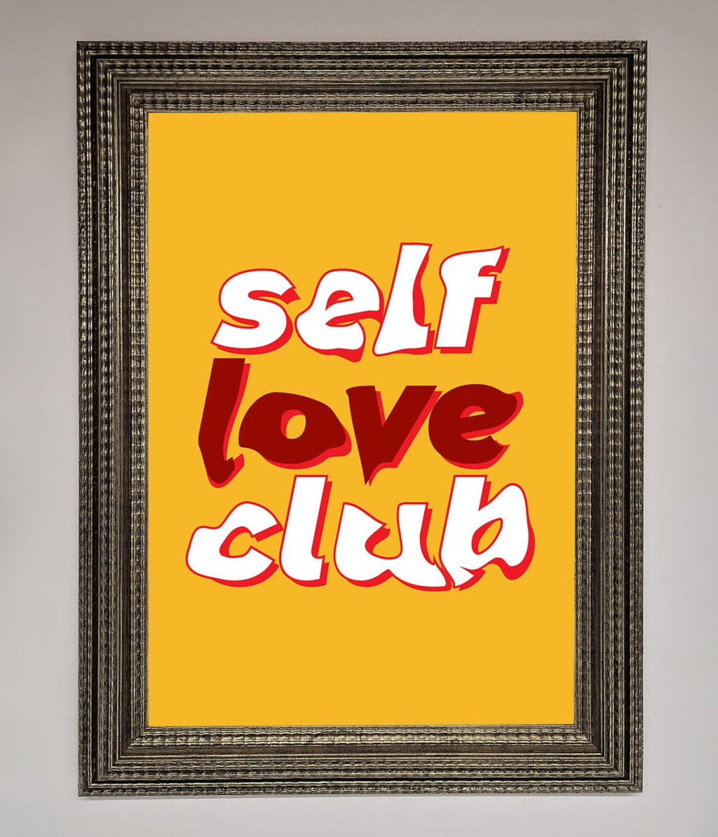 Self Love Club Framed Wall Art