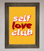 Self Love Club Framed Wall Art