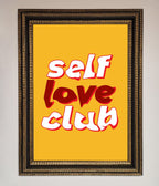 Self Love Club Framed Wall Art