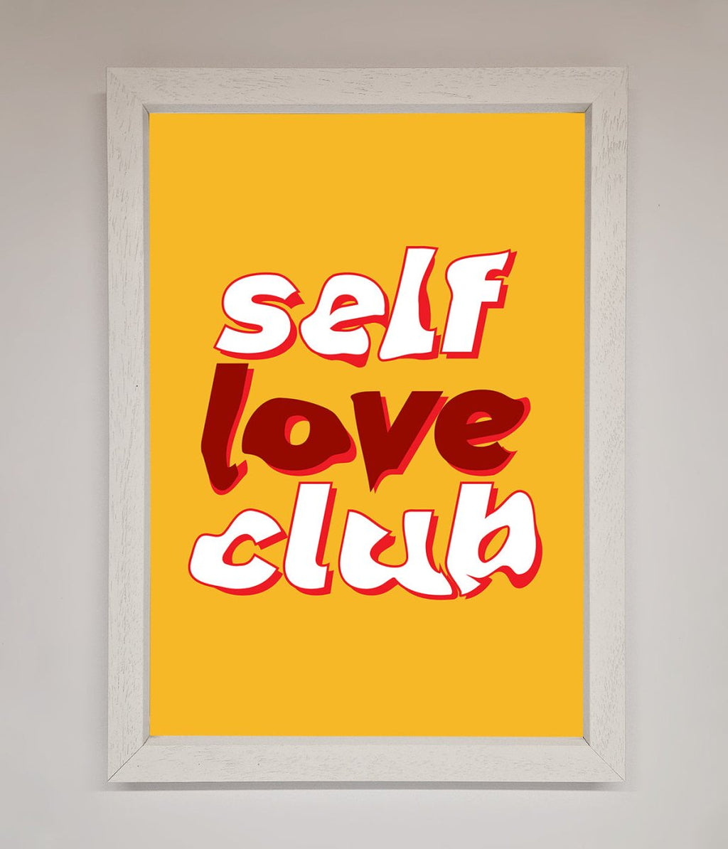 Self Love Club Framed Wall Art