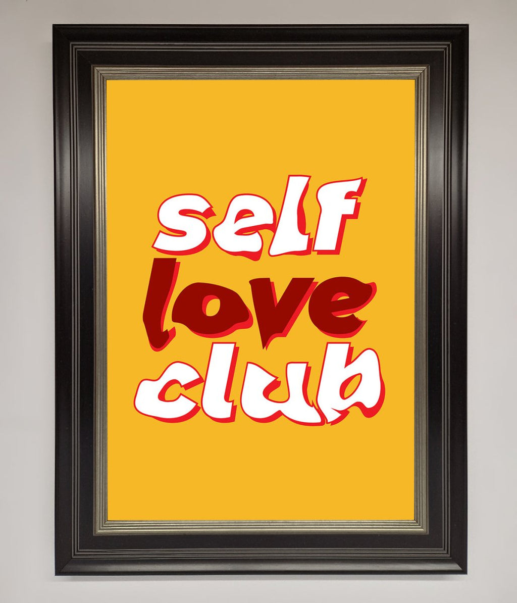 Self Love Club Framed Wall Art