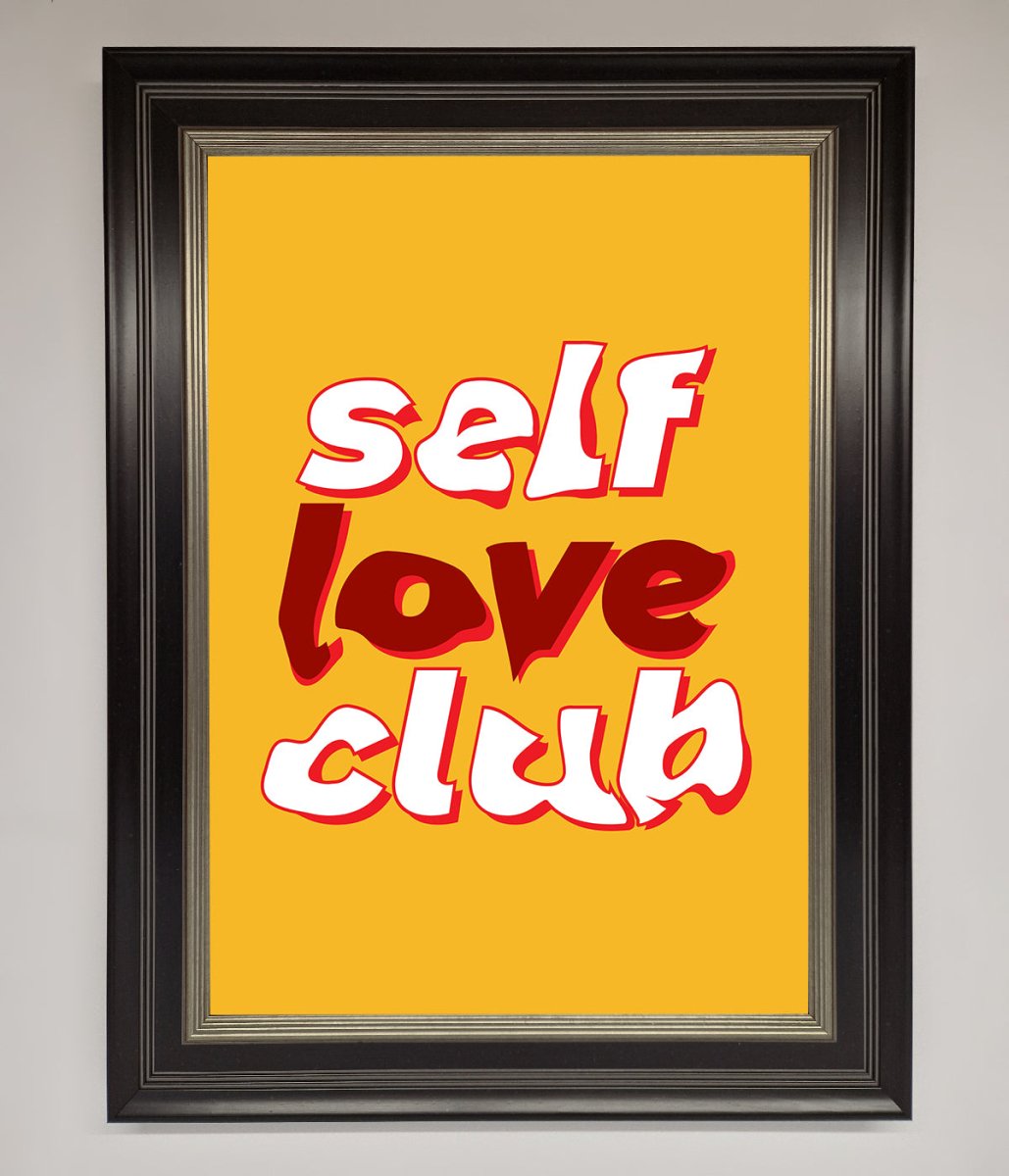Self Love Club Framed Wall Art
