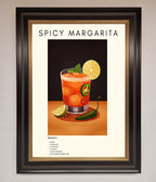 Spicy Margarita Framed Poster