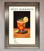 Spicy Margarita Framed Poster
