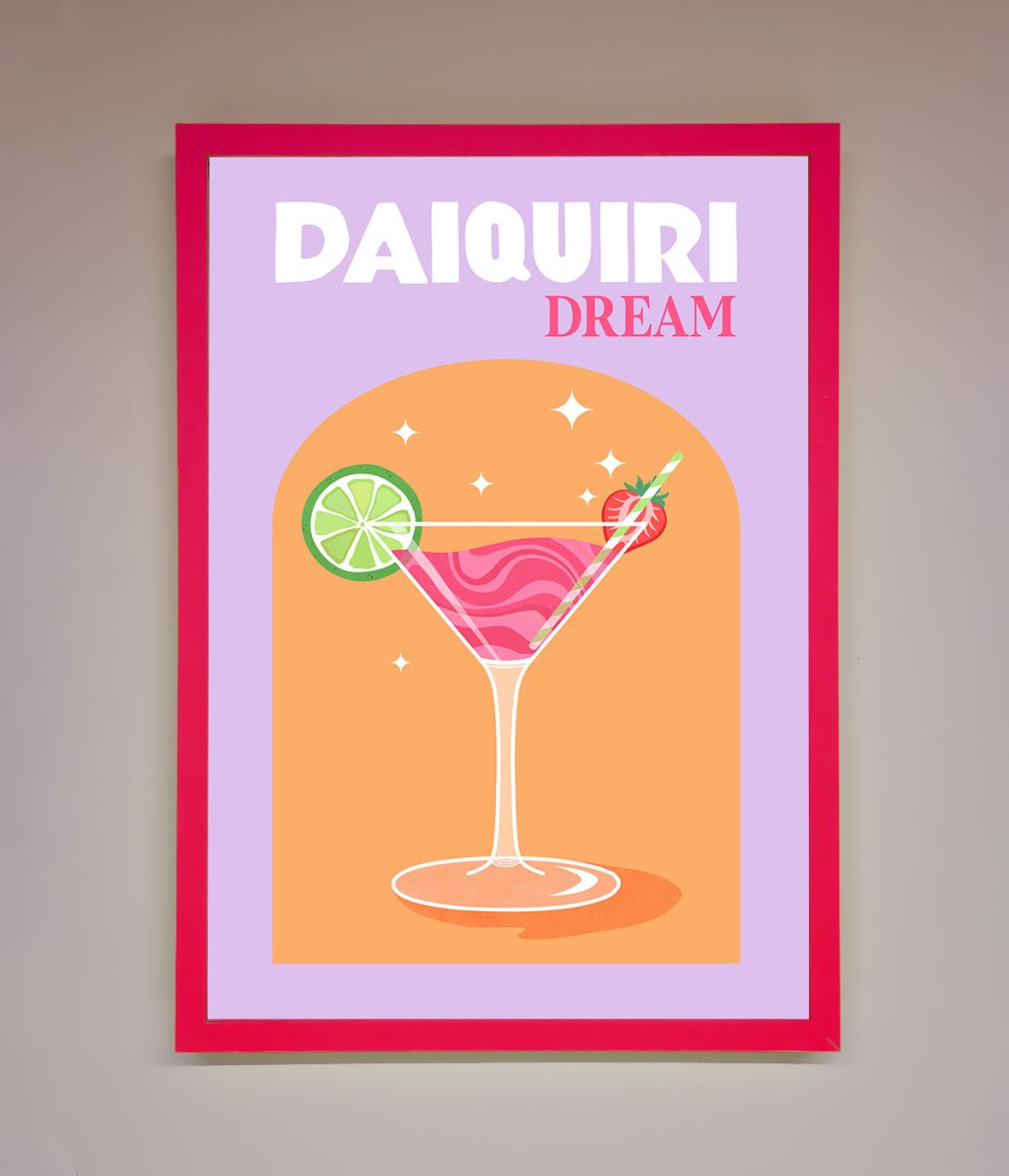 Strawberry Daiquiri Framed Print