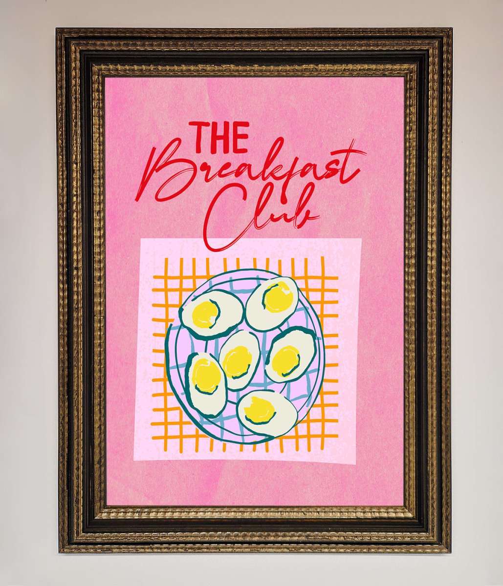 The Breakfast Club Framed Wall Art