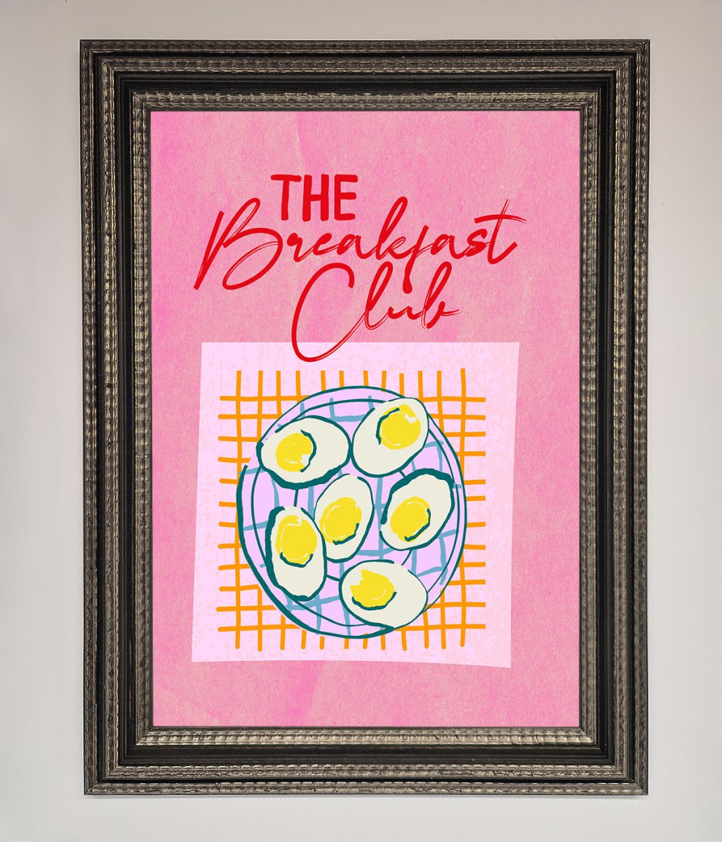 The Breakfast Club Framed Wall Art