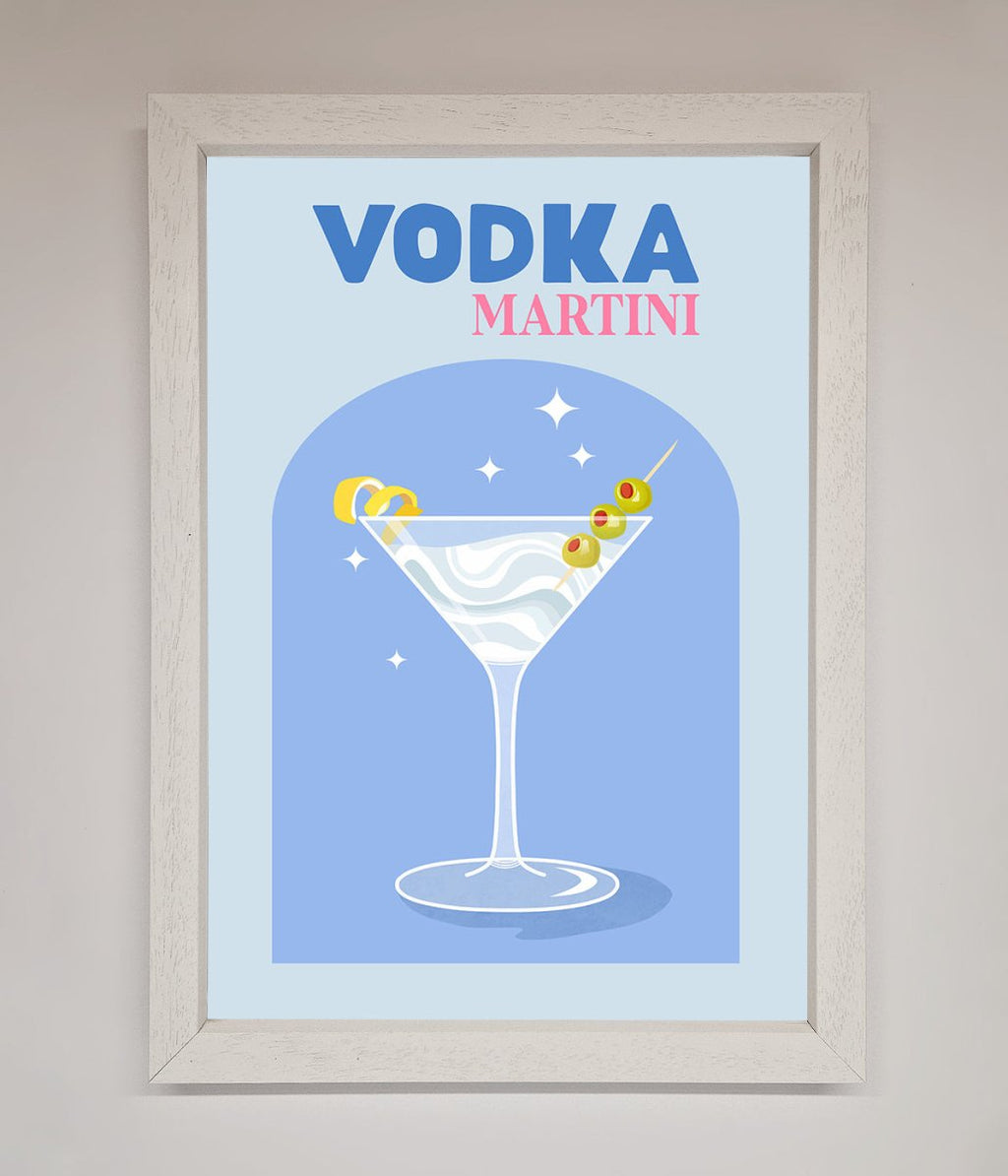 Vodka Martini Framed Wall Art