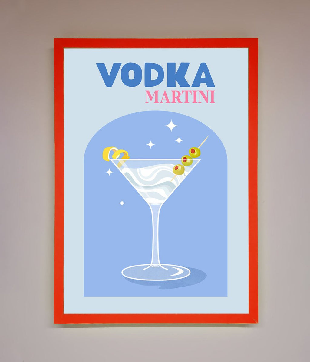 Vodka Martini Framed Wall Art