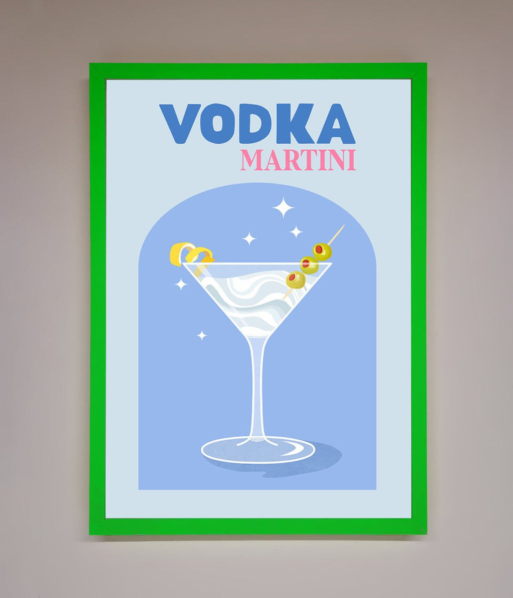 Vodka Martini Framed Wall Art
