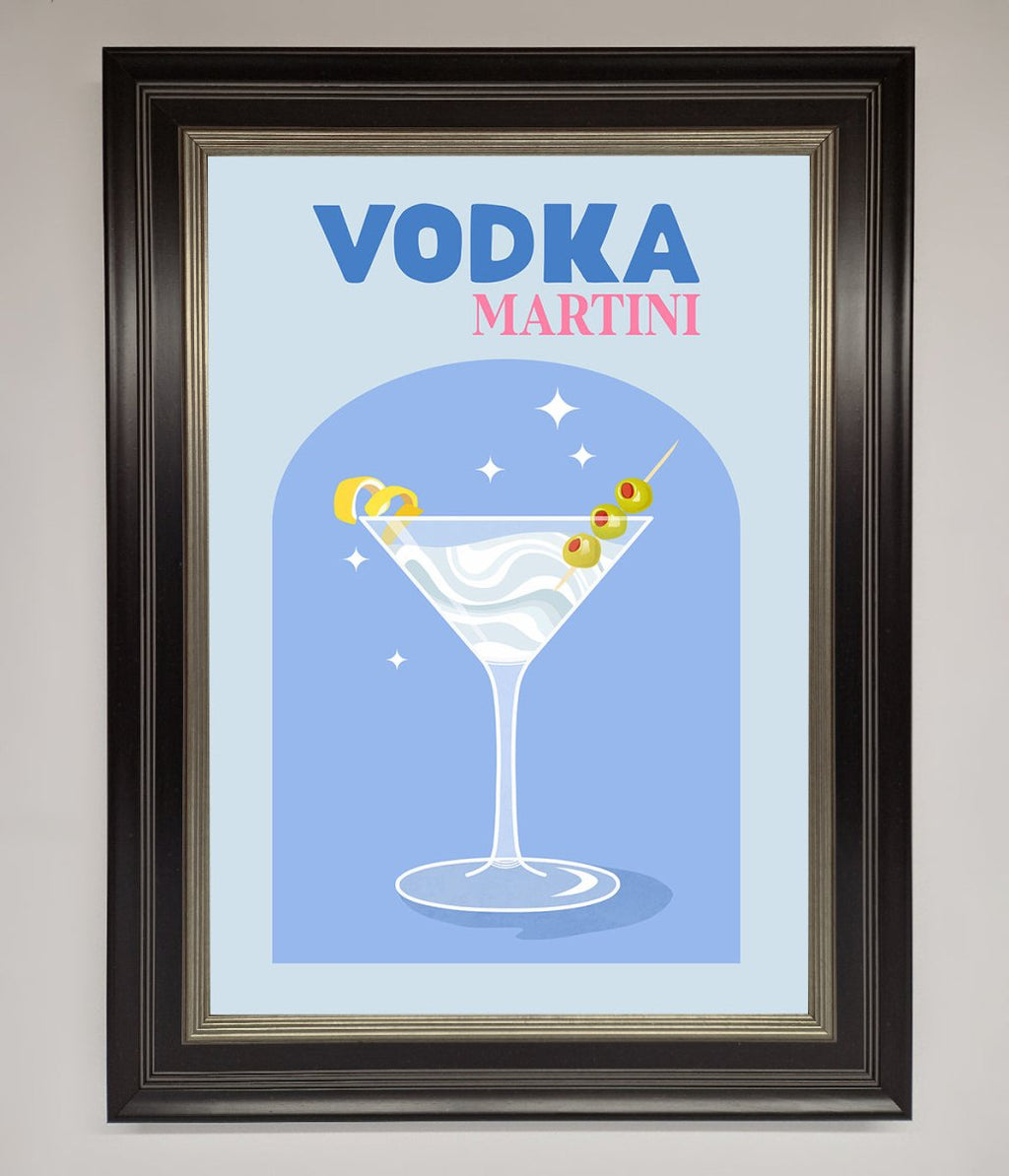 Vodka Martini Framed Wall Art