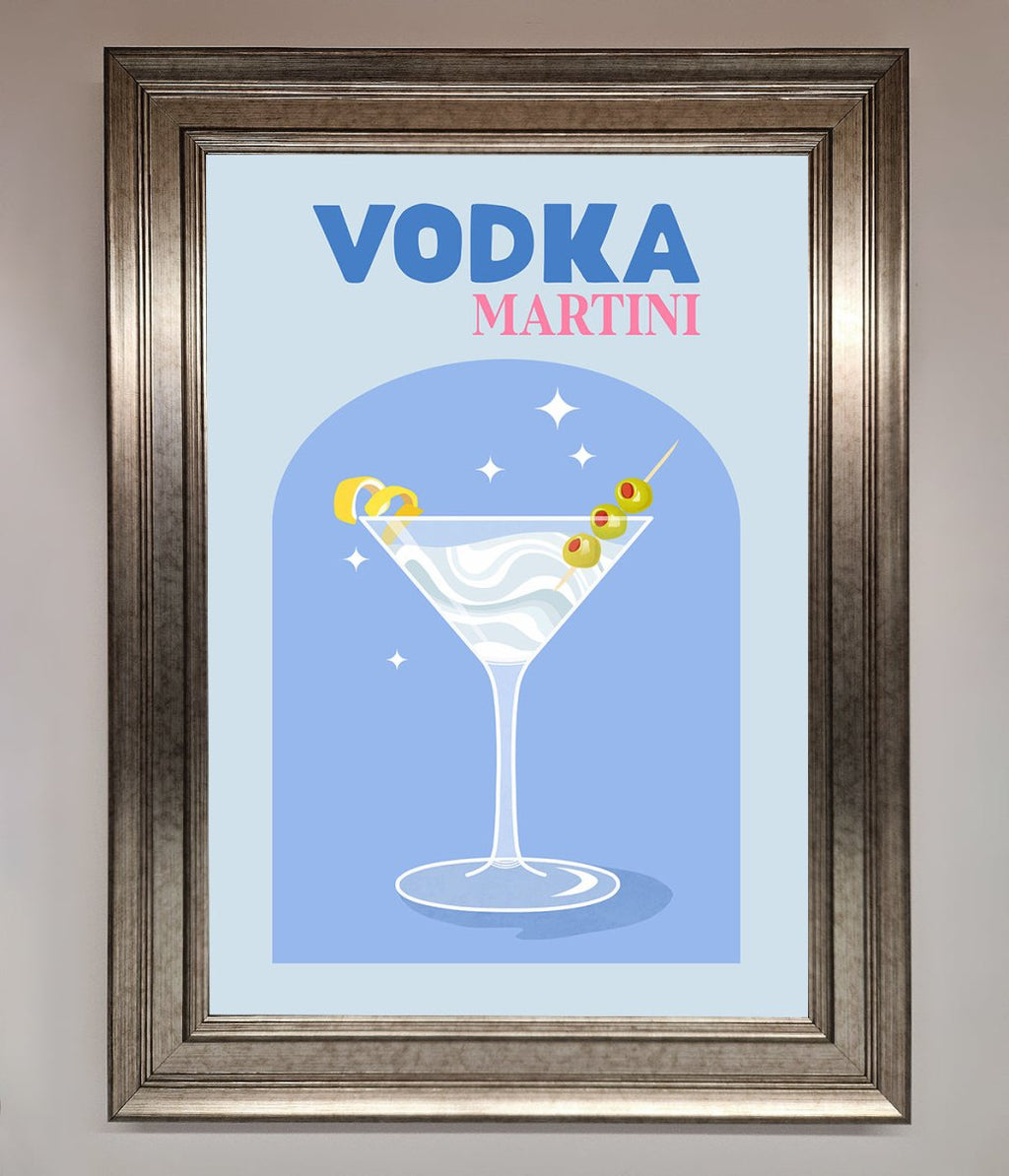 Vodka Martini Framed Wall Art