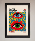Yayoi Kusama Eyes 1993 Framed Print