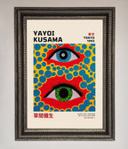 Yayoi Kusama Eyes 1993 Framed Print