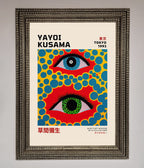 Yayoi Kusama Eyes 1993 Framed Print