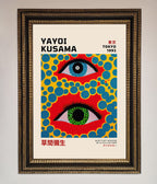 Yayoi Kusama Eyes 1993 Framed Print