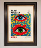 Yayoi Kusama Eyes 1993 Framed Print