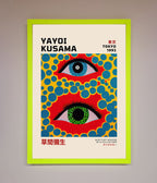 Yayoi Kusama Eyes 1993 Framed Print